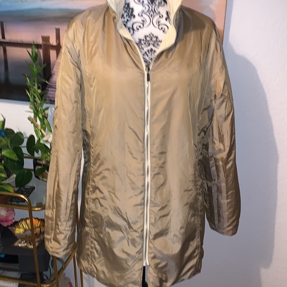 Centigrade Reversible down lined Jacket Long Sleeve Women Size M - Picture 4 of 6